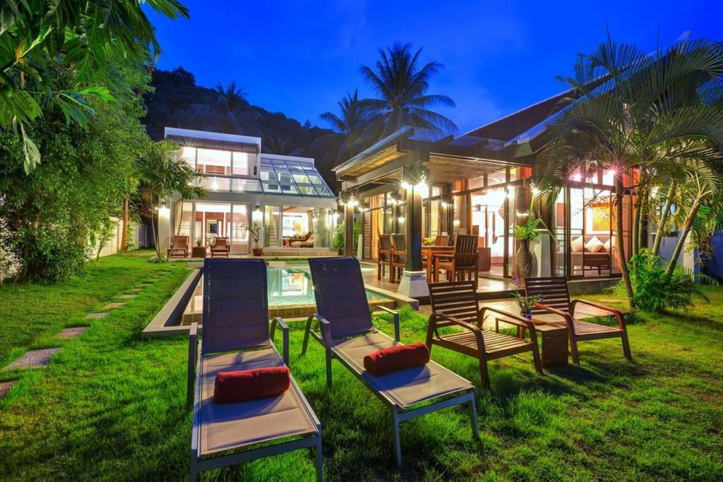 Emerald Sands - Beach Front 4 Bed Pool Villa Koh Samui Room photo
