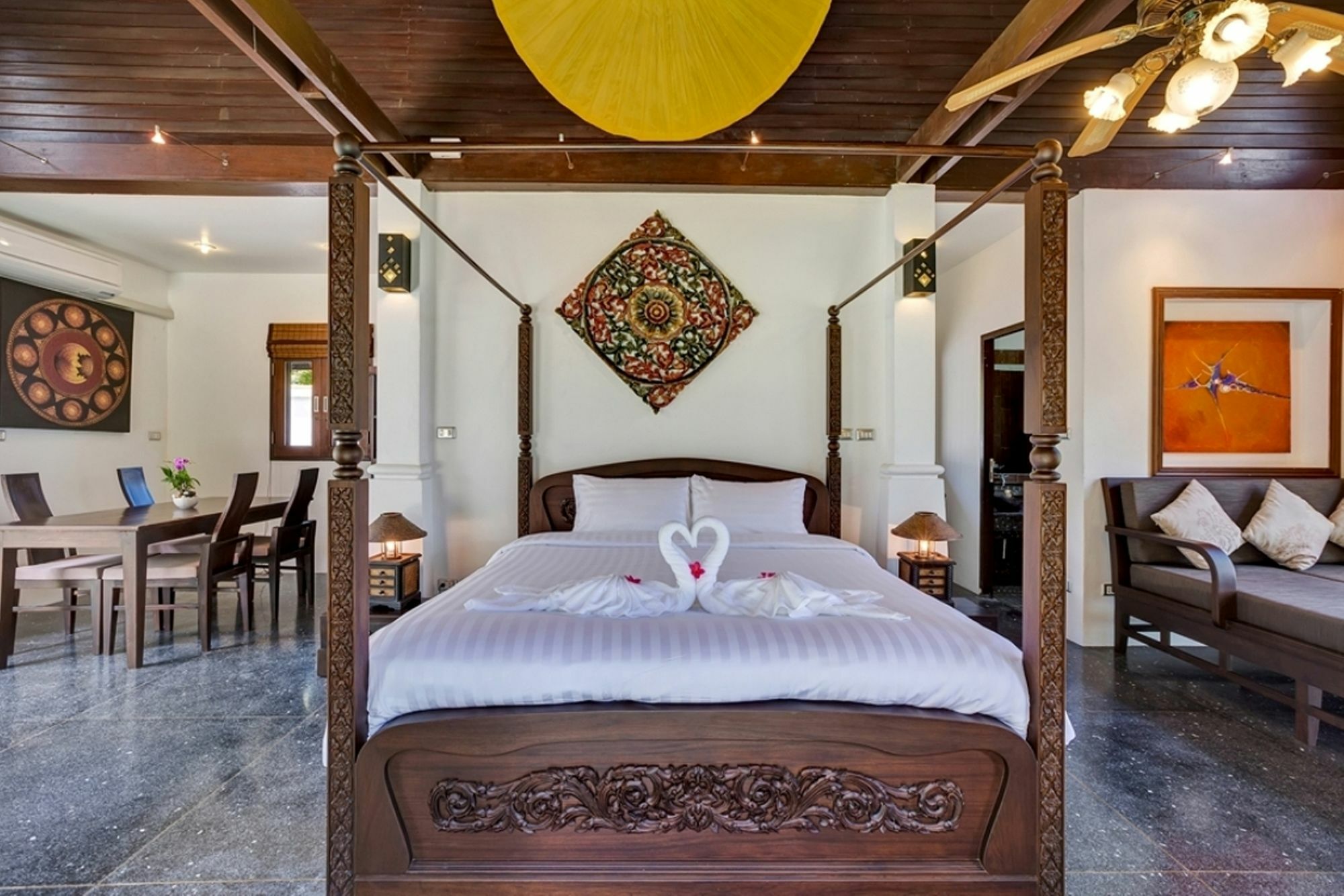 Emerald Sands - Beach Front 4 Bed Pool Villa Koh Samui Exterior photo